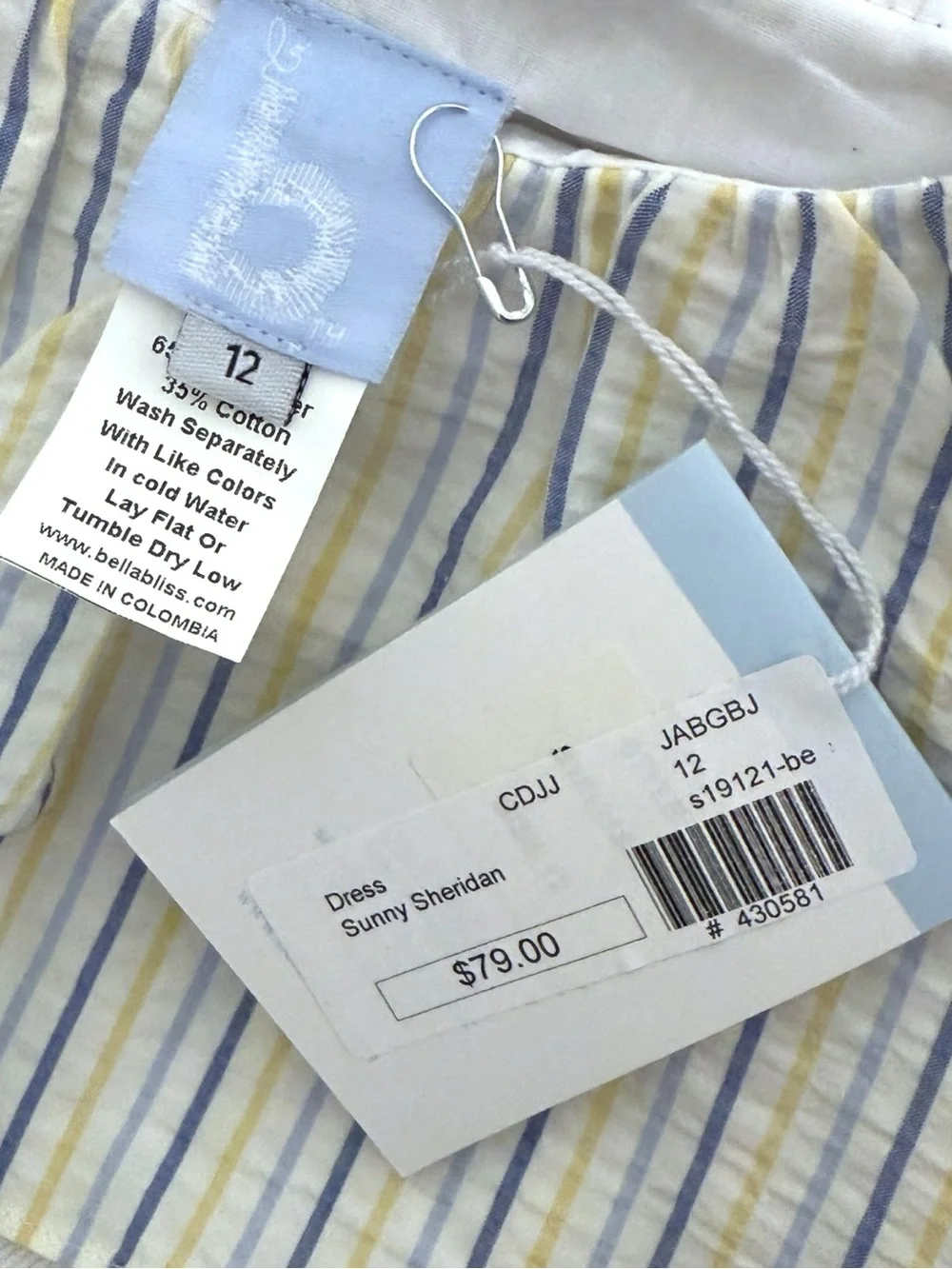 Bella Bliss Sunny Sheridan Dress - Size 12